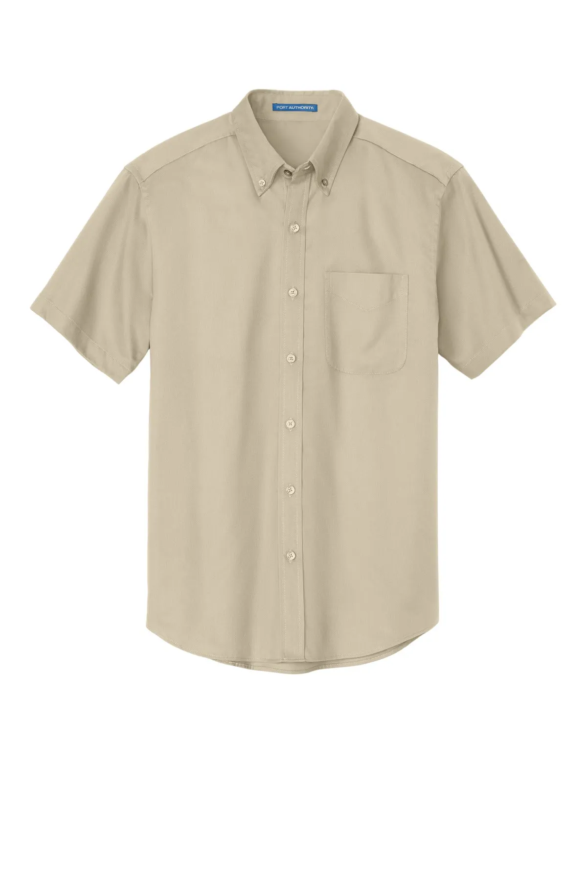 Port Authority Short Sleeve Easy Care Shirt.  S508 Stone
