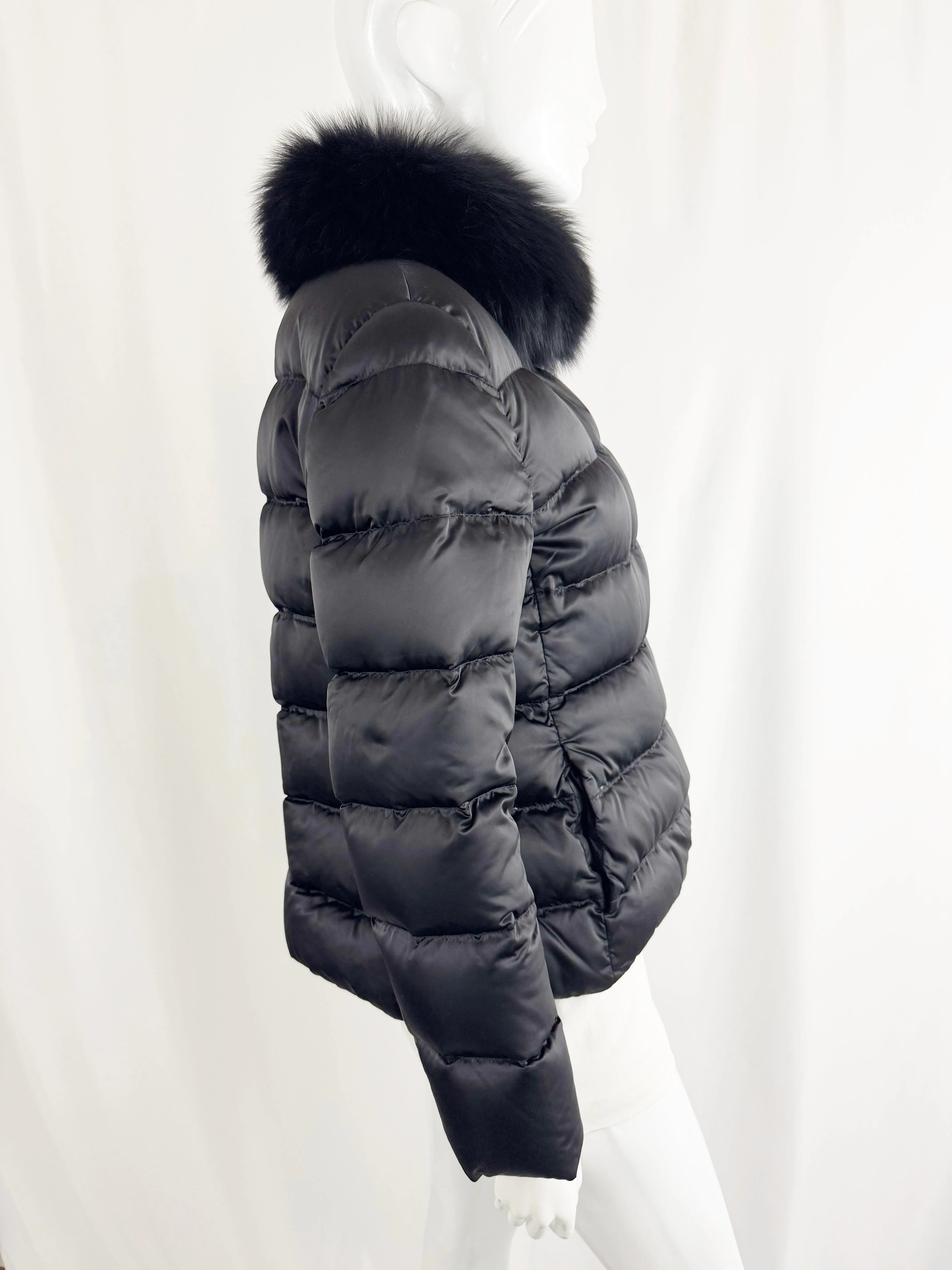 Prada Down & Fox Jacket Size M