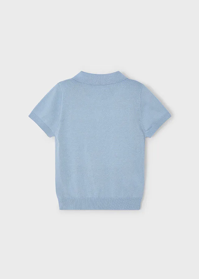 Pre-Order Mayoral 3104 Pearl Polo Shirt and Mayoral 3219 Slim Shorts