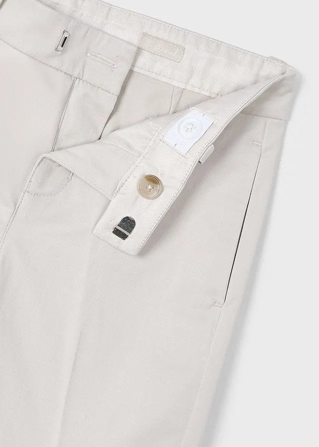 Pre-Order Mayoral 3104 Pearl Polo Shirt and Mayoral 3219 Slim Shorts