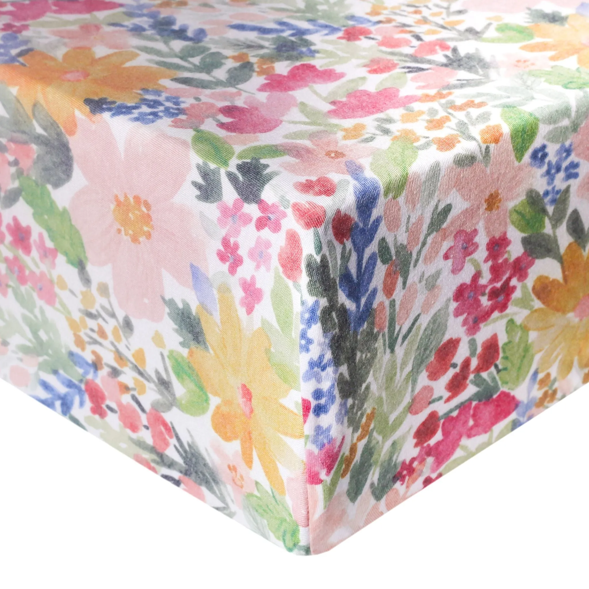 Premium Knit Fitted Crib Sheet - Lark