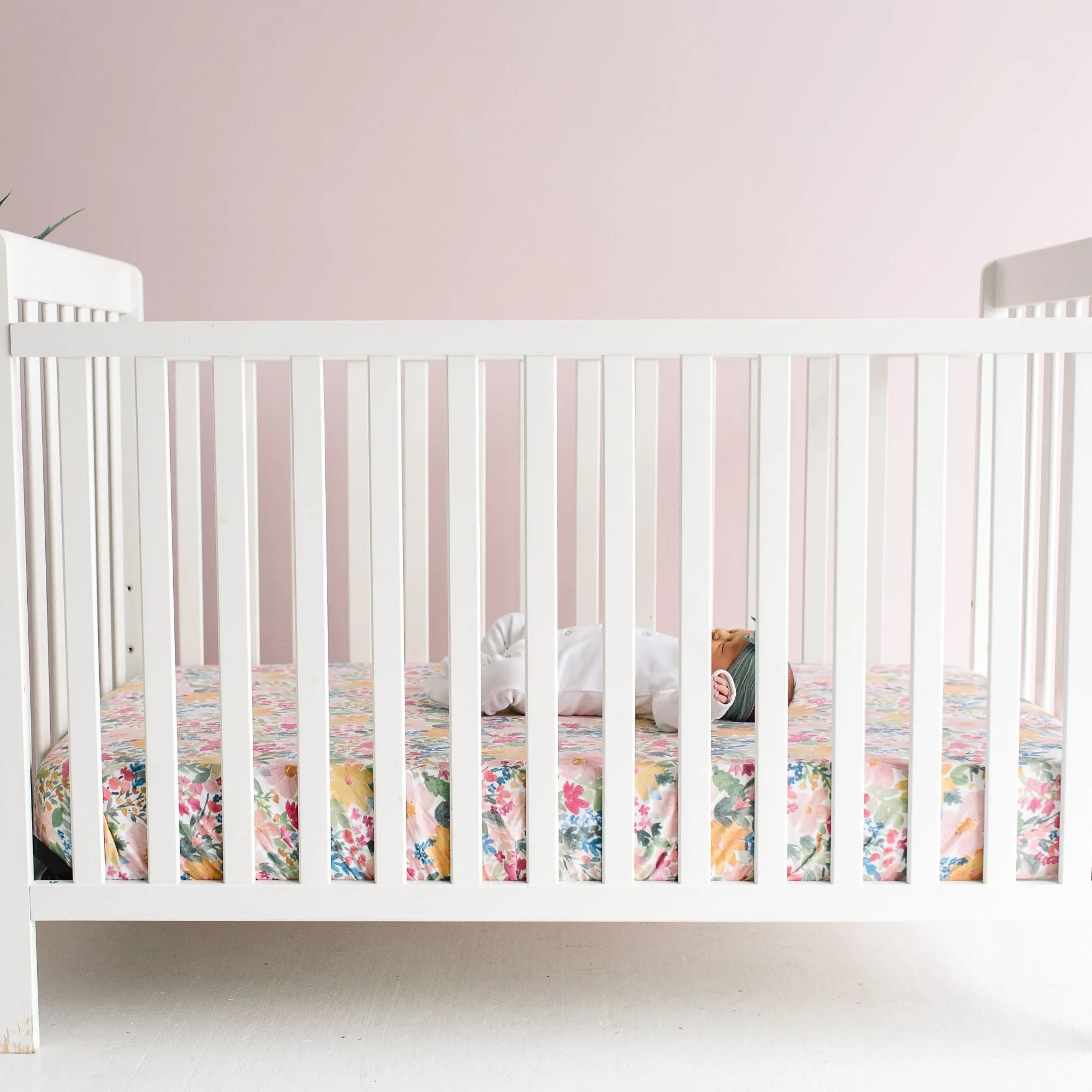 Premium Knit Fitted Crib Sheet - Lark