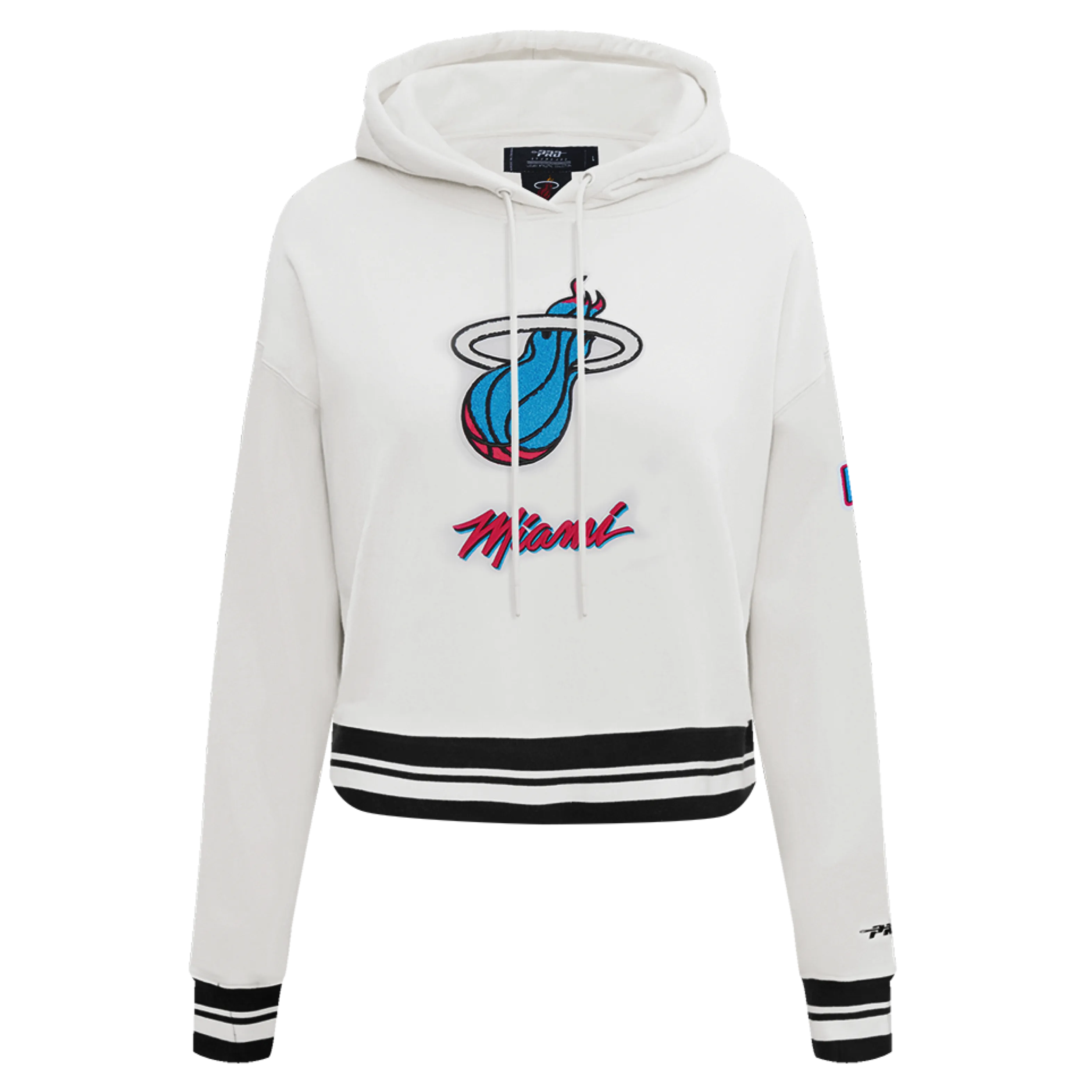 Pro Standard Miami HEAT Original Vice Women's Pullover Hoodie