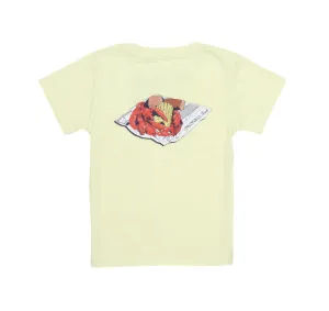 Properly Tied Boys Hot Off The Press SS - Light Yellow