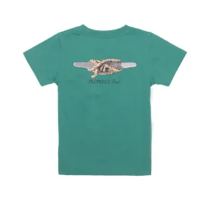 Properly Tied Boys Tied Off SS - Teal