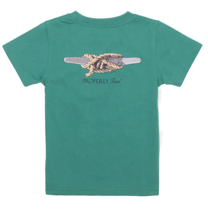 Properly Tied Tied Off SS - Teal