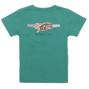 Properly Tied Tied Off SS - Teal