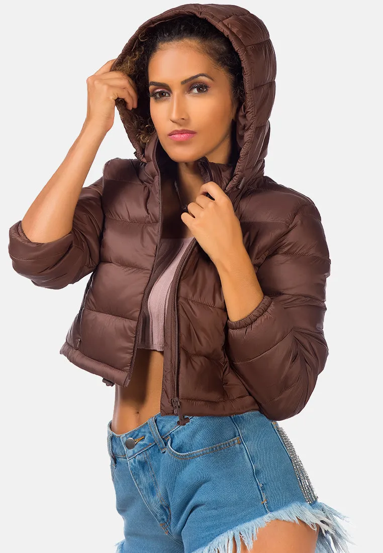Puffer Hoodie Jacket