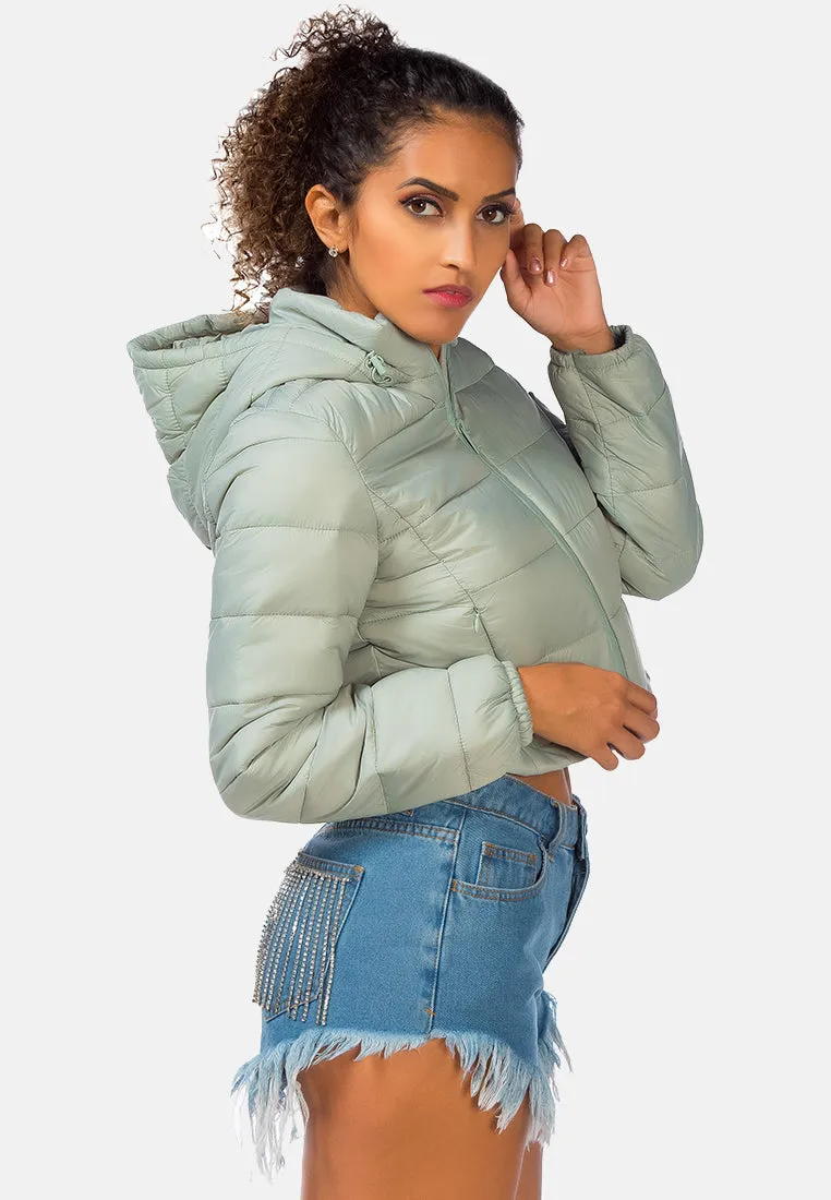 Puffer Hoodie Jacket