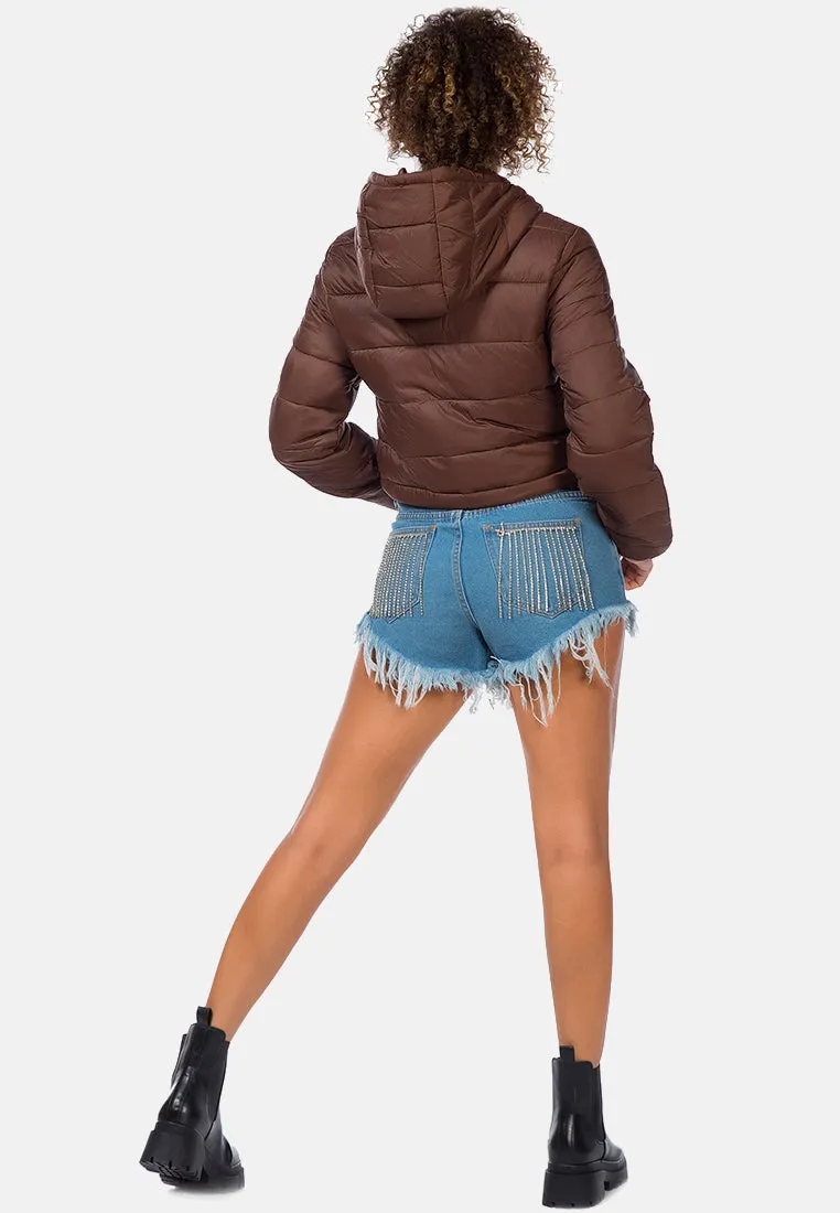 Puffer Hoodie Jacket