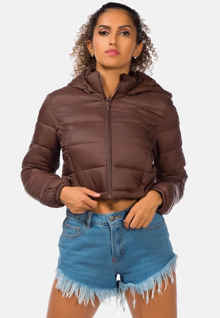 Puffer Hoodie Jacket