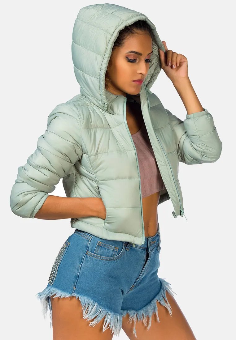 Puffer Hoodie Jacket
