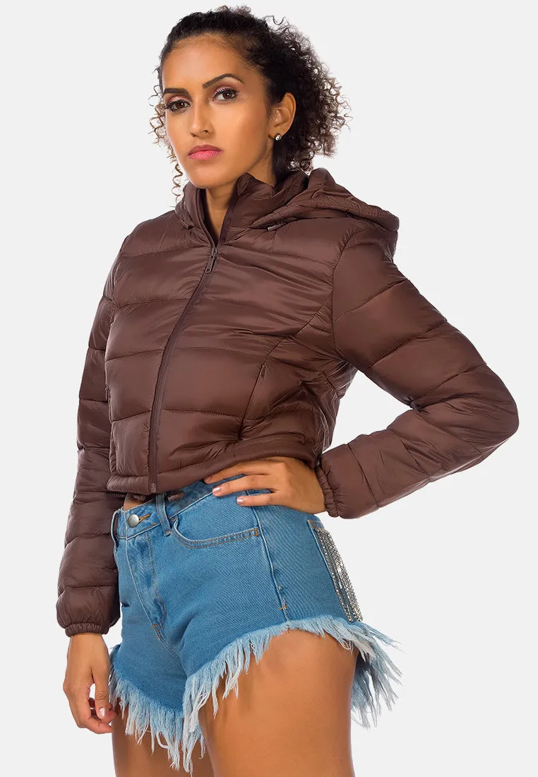 Puffer Hoodie Jacket