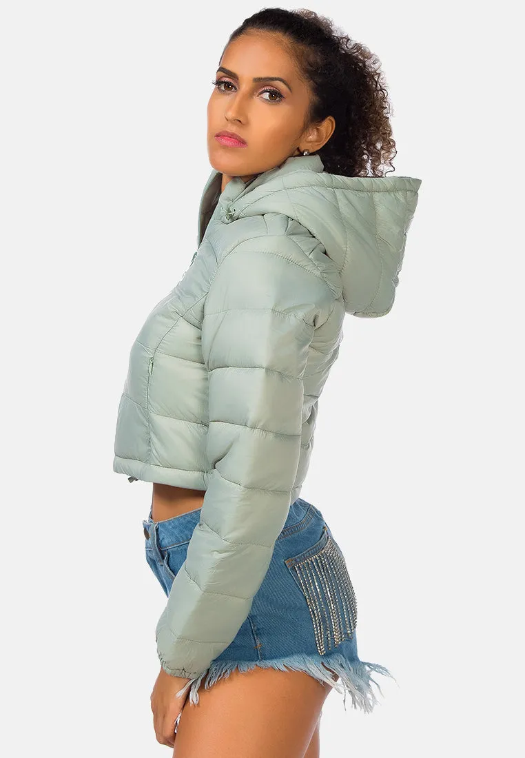 Puffer Hoodie Jacket