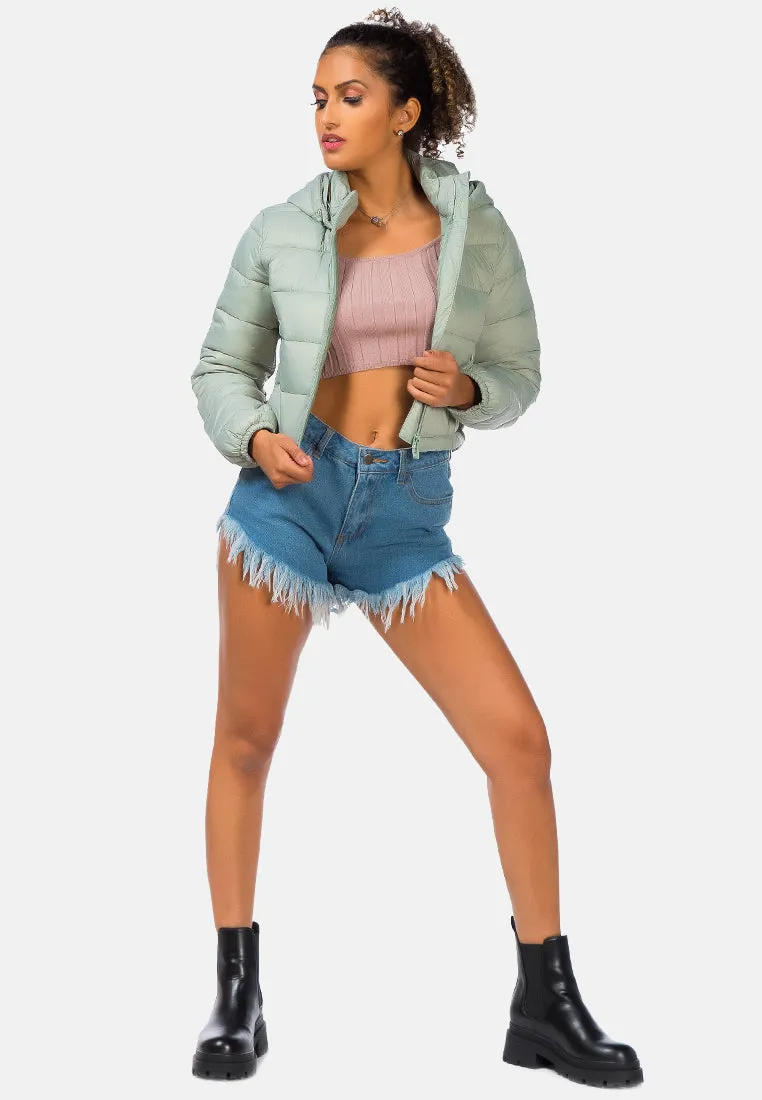 Puffer Hoodie Jacket