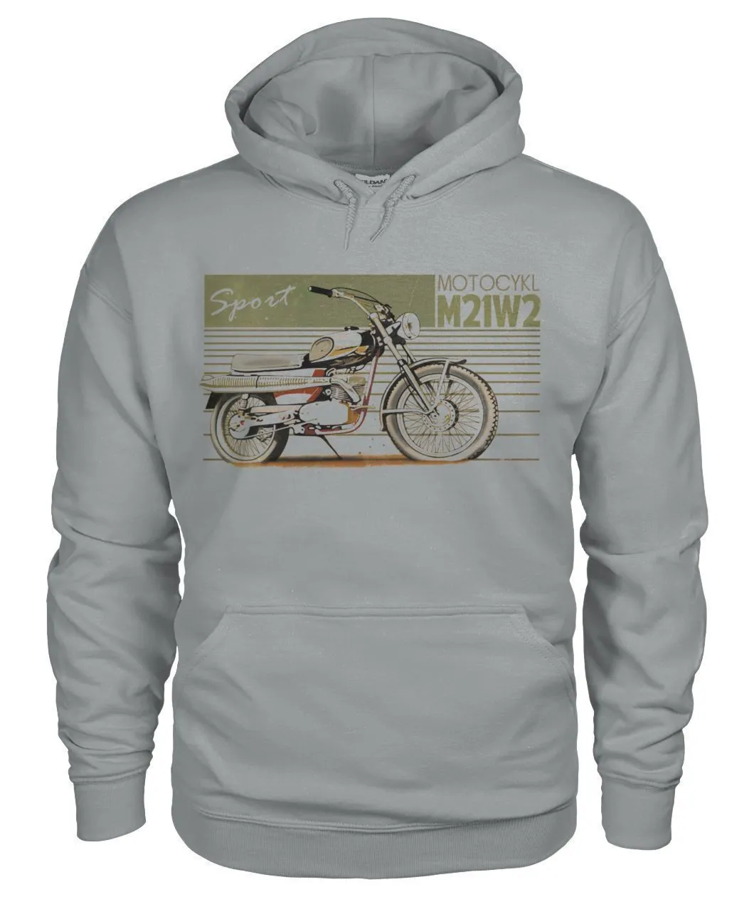Pull Motor Master Motocycle M21w2 Sport Gildan Hoodie