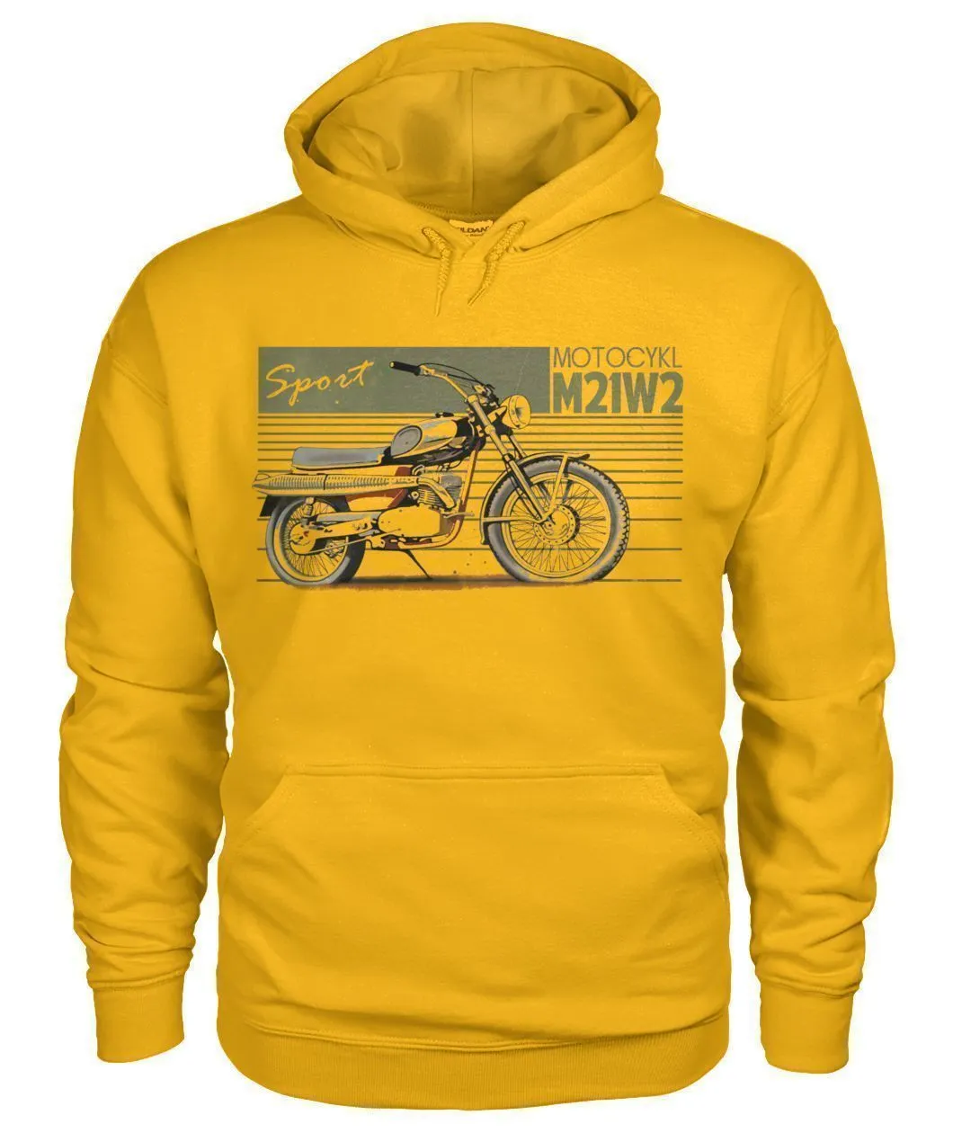 Pull Motor Master Motocycle M21w2 Sport Gildan Hoodie