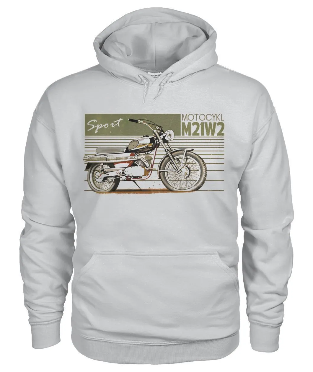 Pull Motor Master Motocycle M21w2 Sport Gildan Hoodie