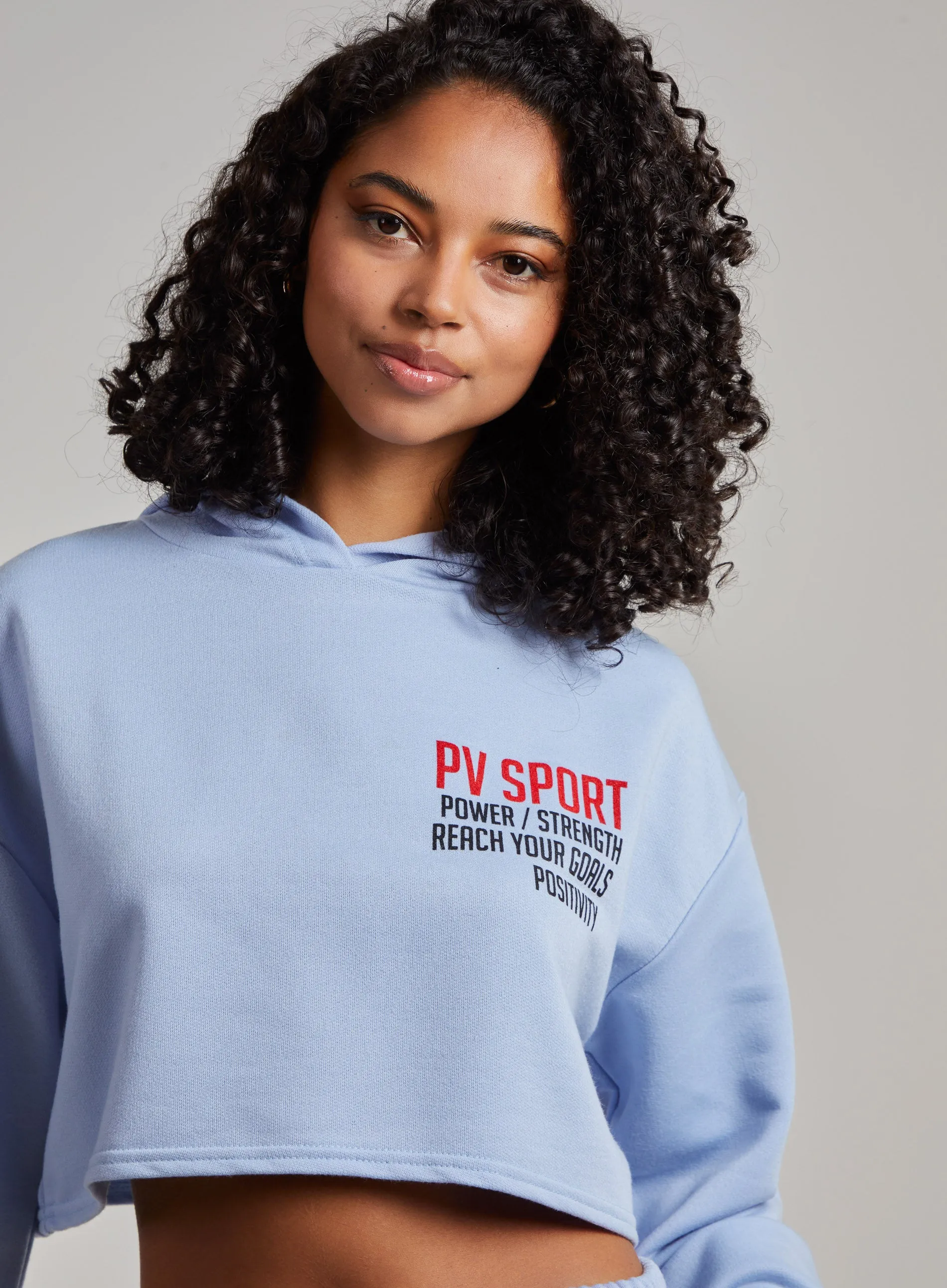 PV Sport Cropped Hoodie