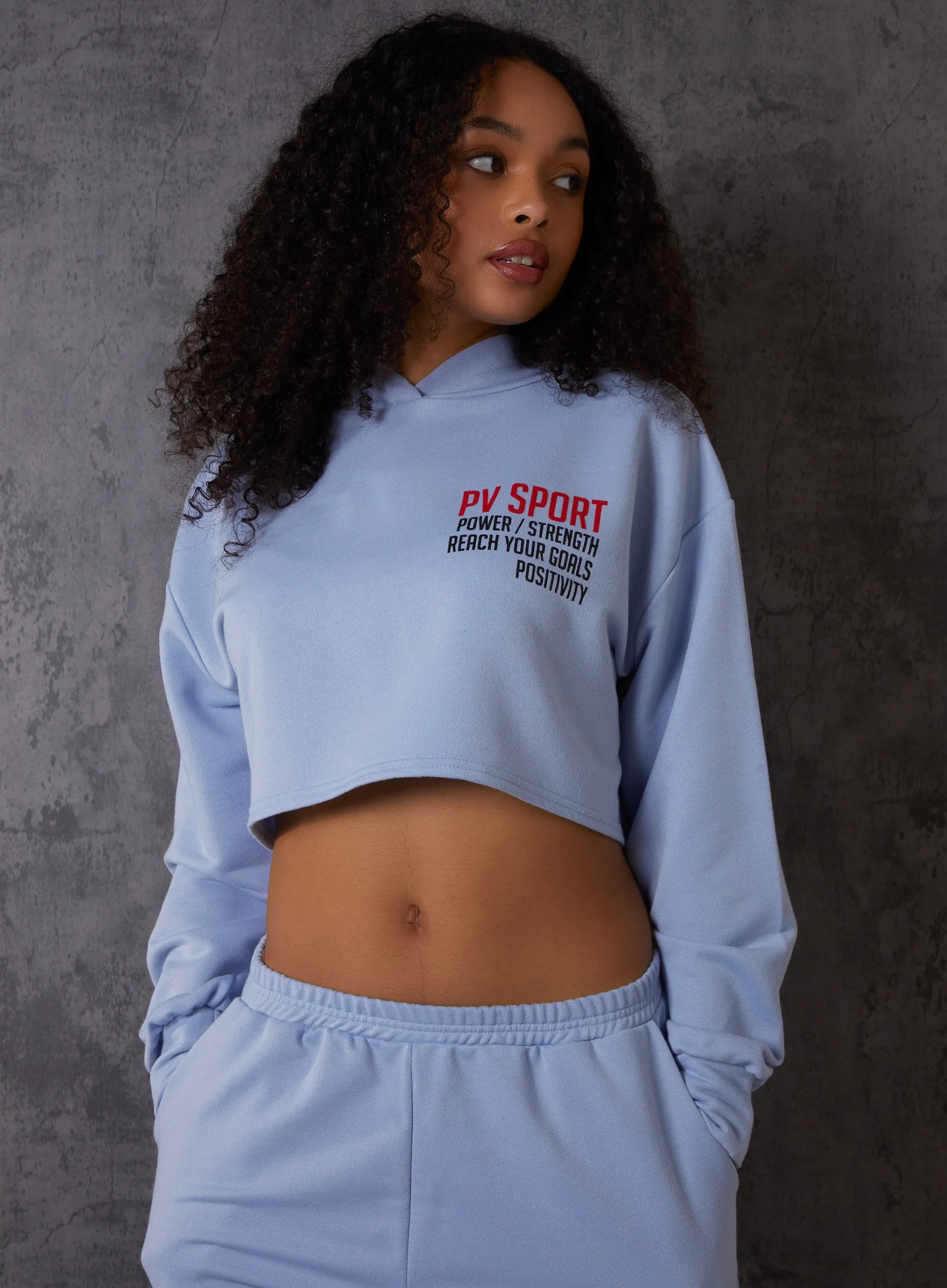 PV Sport Cropped Hoodie