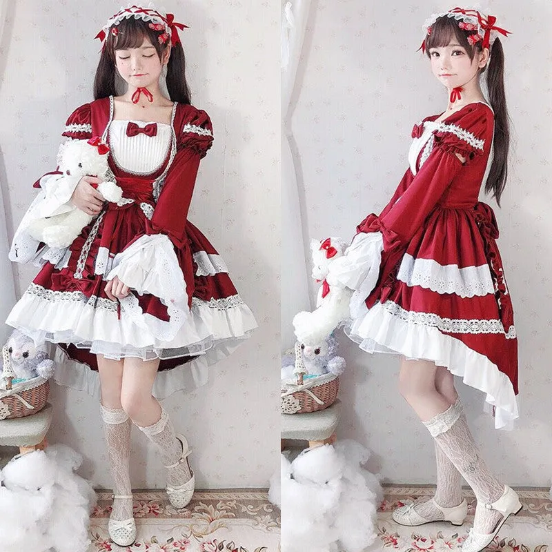 "LOLITA GOTH TUXEDO" MAID OUTFIT N030402