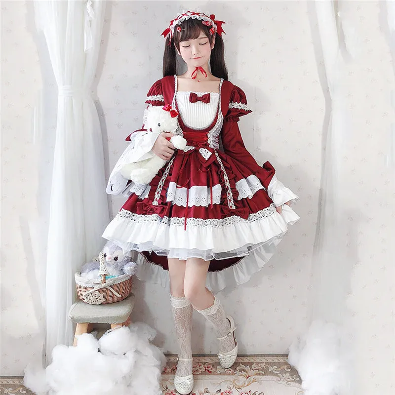 "LOLITA GOTH TUXEDO" MAID OUTFIT N030402