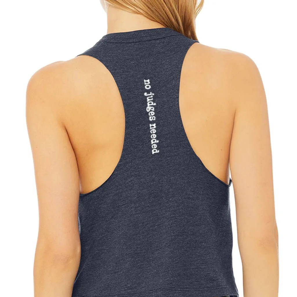 Racerback Cropped Tank