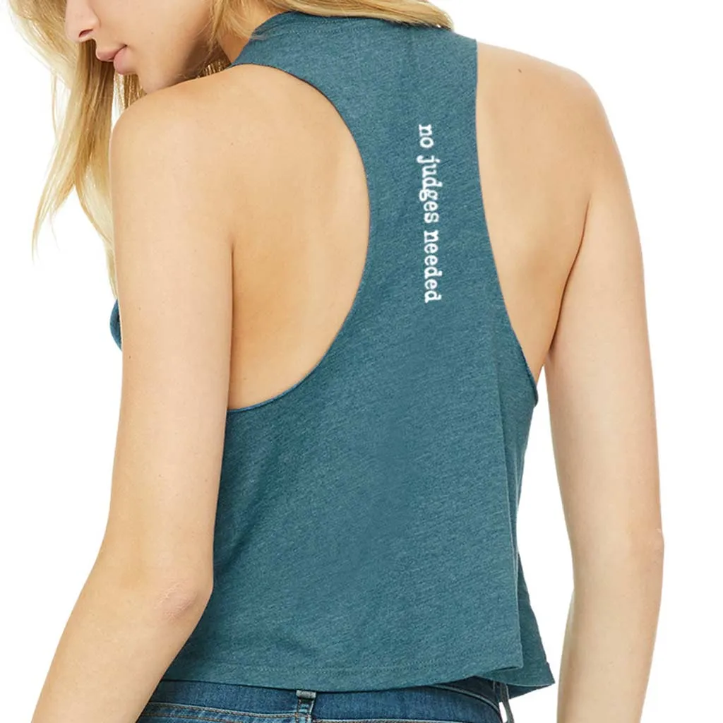 Racerback Cropped Tank