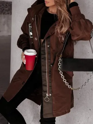 Raina – edle Jacke mit Kapuze