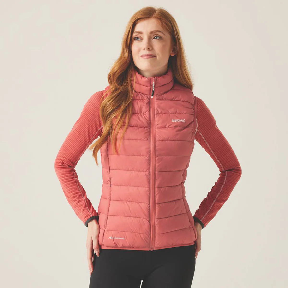 Regatta Womens Work Bodywarmer Gillet Waistcoat Mineral Red Lightweight Size 18