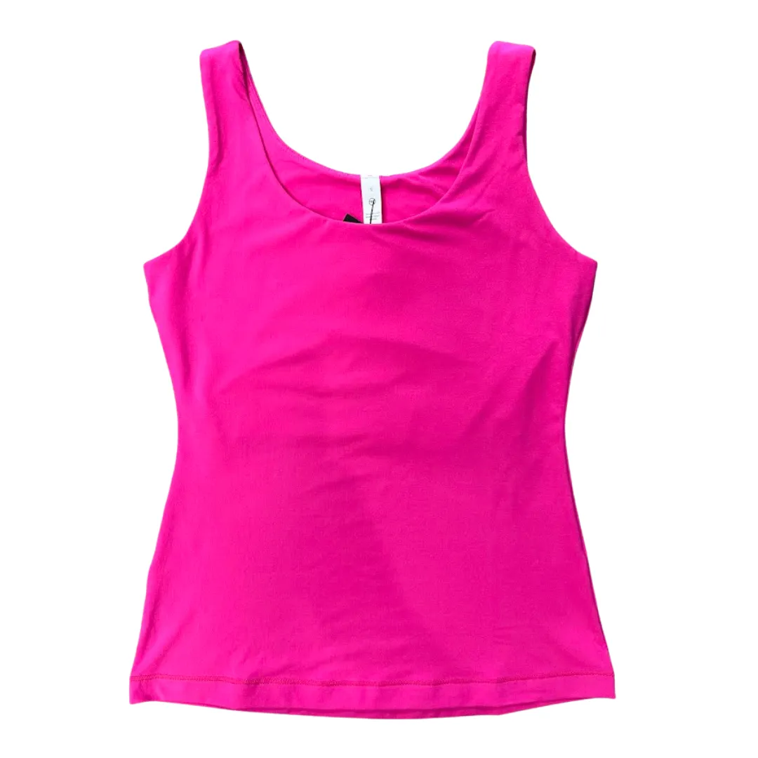 Reg/Curvy Reversible Butter Soft Round Neck Tank
