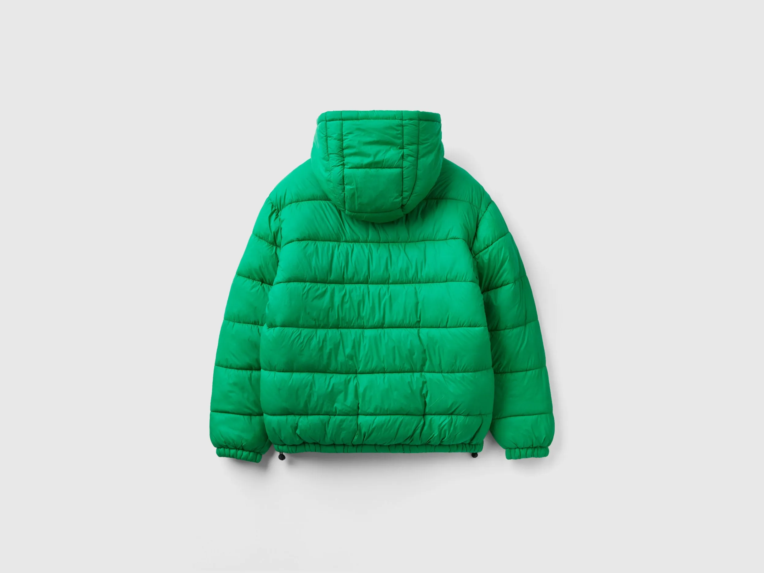 Regular Fit Padded Horizontal Quilting Jacket