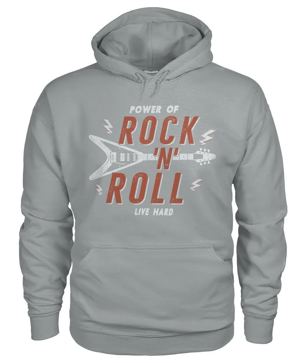 Rock N Roll Gildan Hoodie