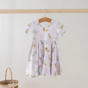 Round & Round We Go Organic Cotton Dress for Kids