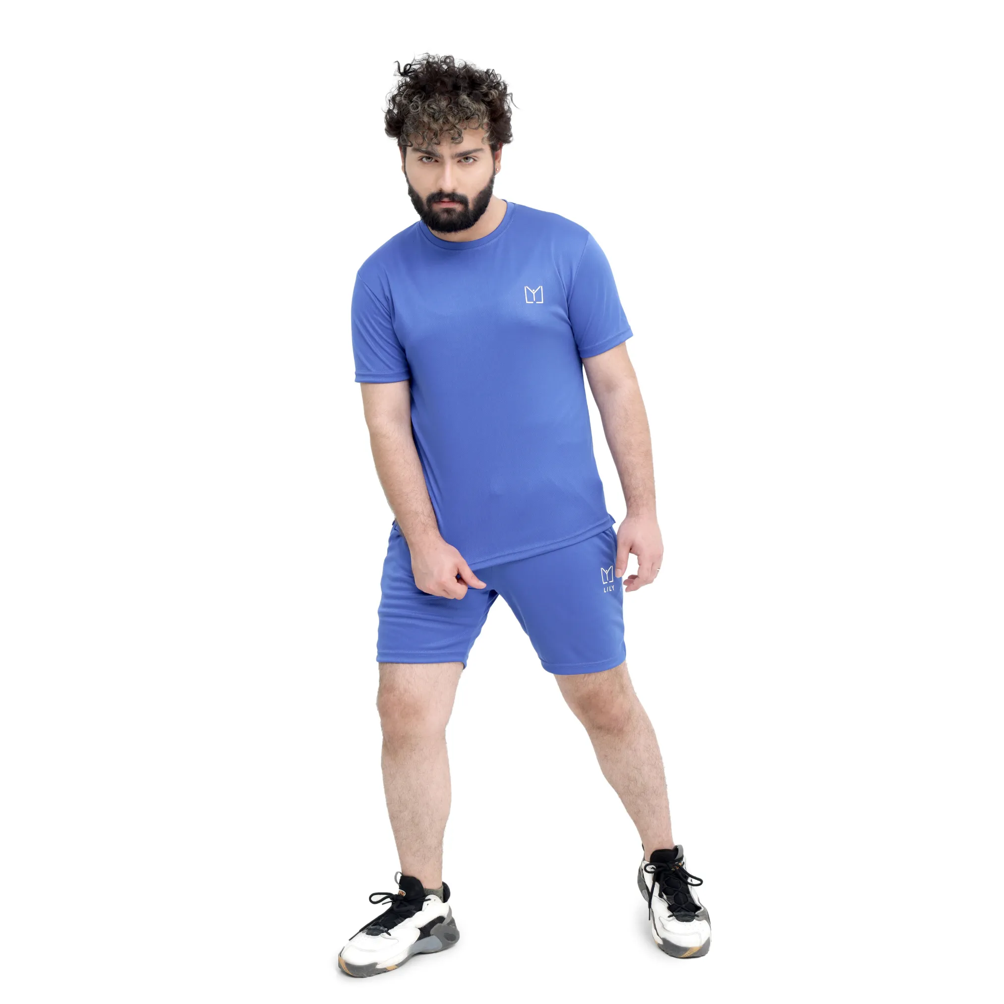 Royal Blue Short Set