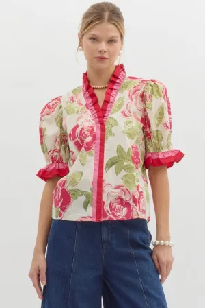 Ruffle Bloom Blouse