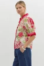 Ruffle Bloom Blouse