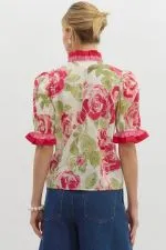 Ruffle Bloom Blouse