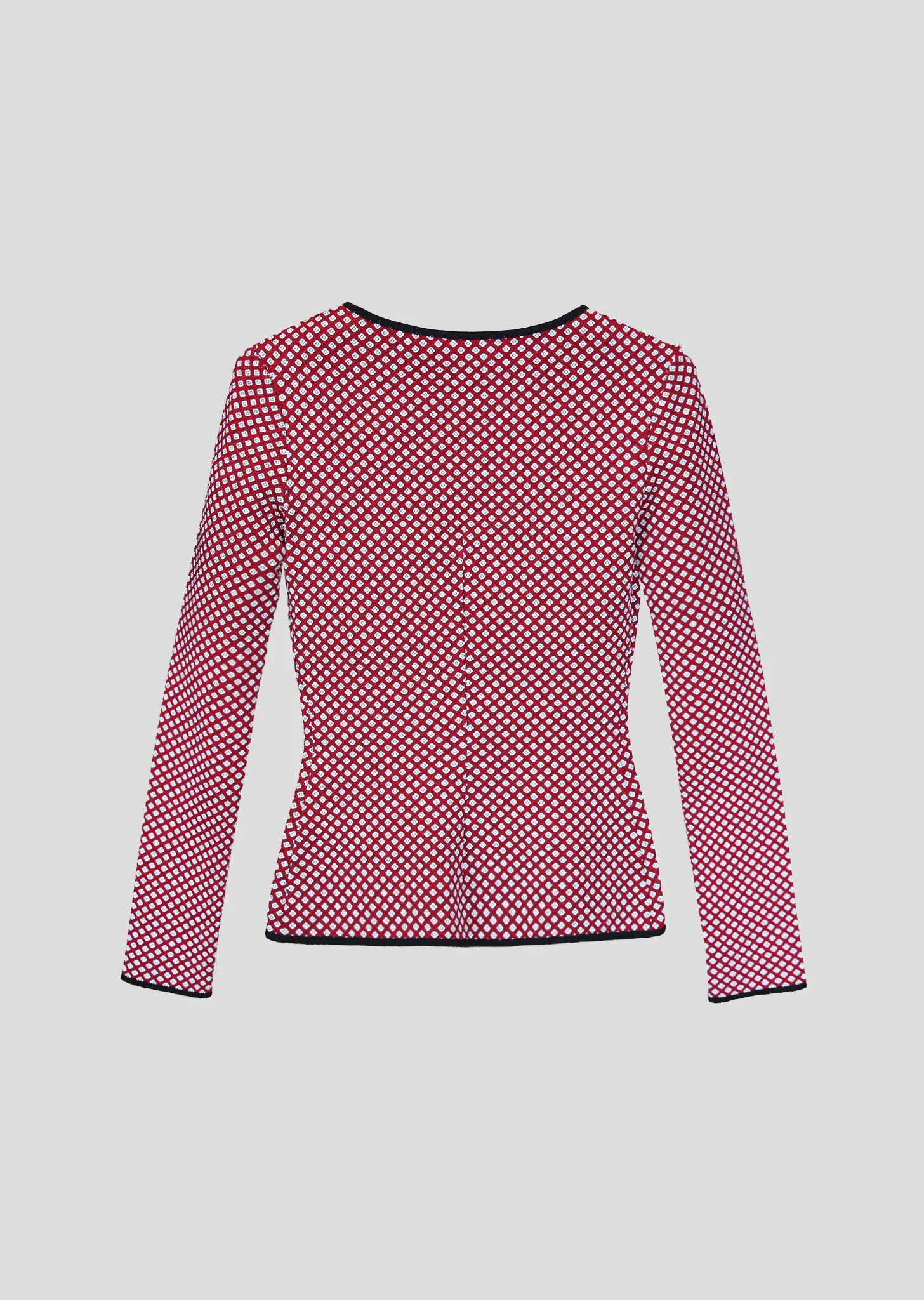 Sacha – Diamond Pattern Jacket