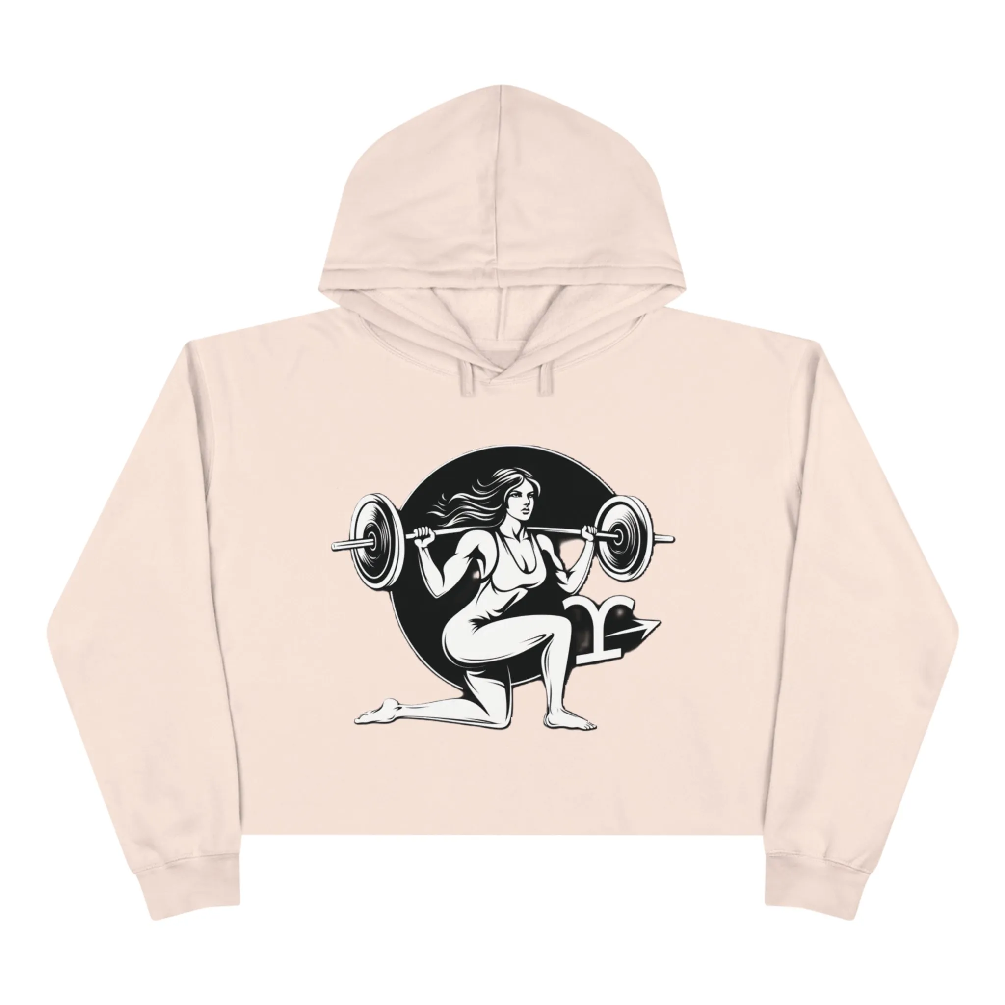 Sagittarius Crop Hoodie