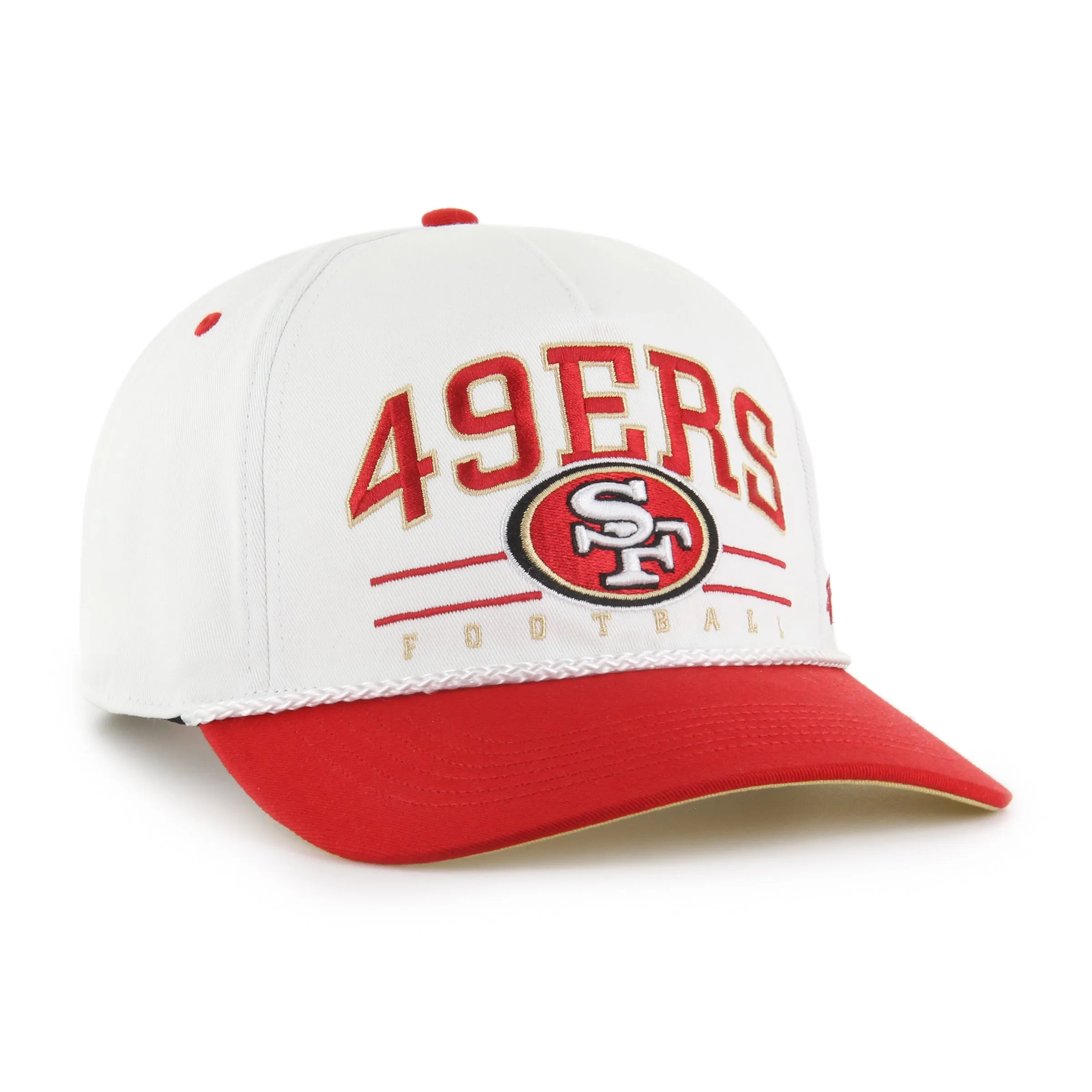 SAN FRANCISCO 49ERS ROSCOE TWO TONE '47 HITCH RELAXED FIT