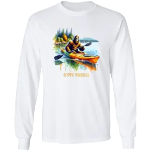 Sasquatch in Kayak - Olympic Peninsula T-shirts, Hoodies and Sweatshirts