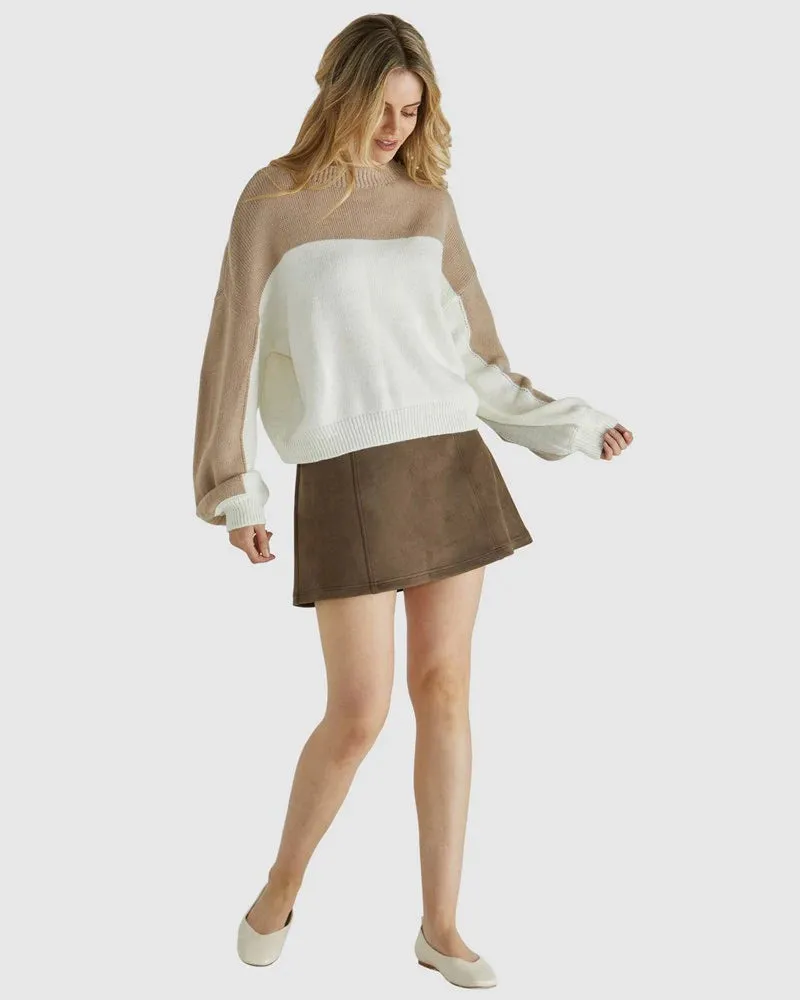 SASS VALERY KNIT OATMEAL/BONE