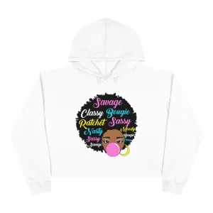 Savage Women's Crop Hoodie