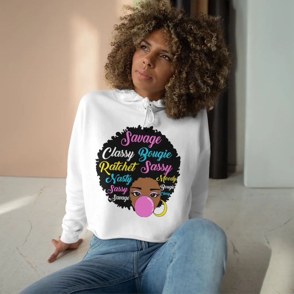 Savage Women's Crop Hoodie
