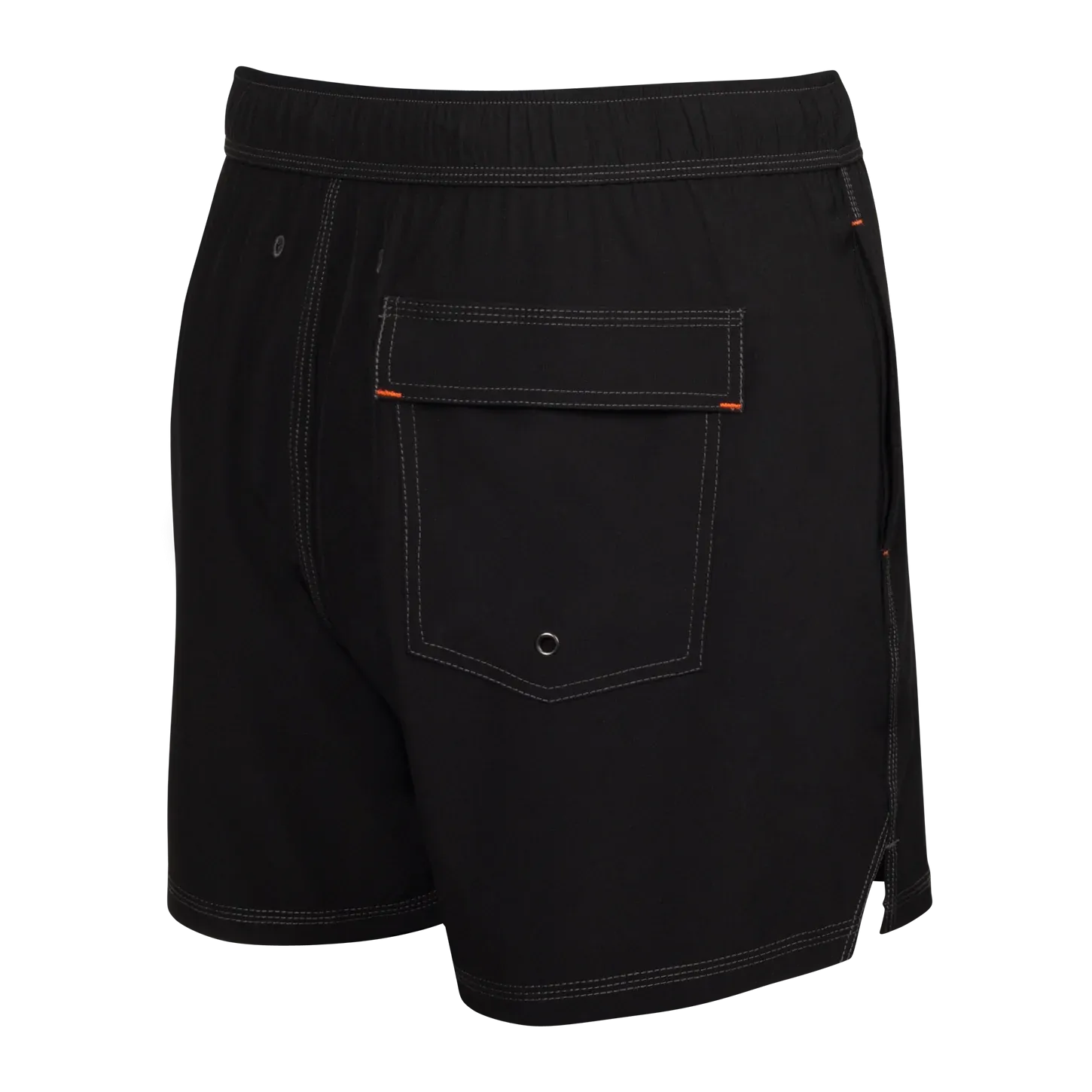 Saxx Mens Oh Buoy Stretch Volley 7" Swim Short - Black