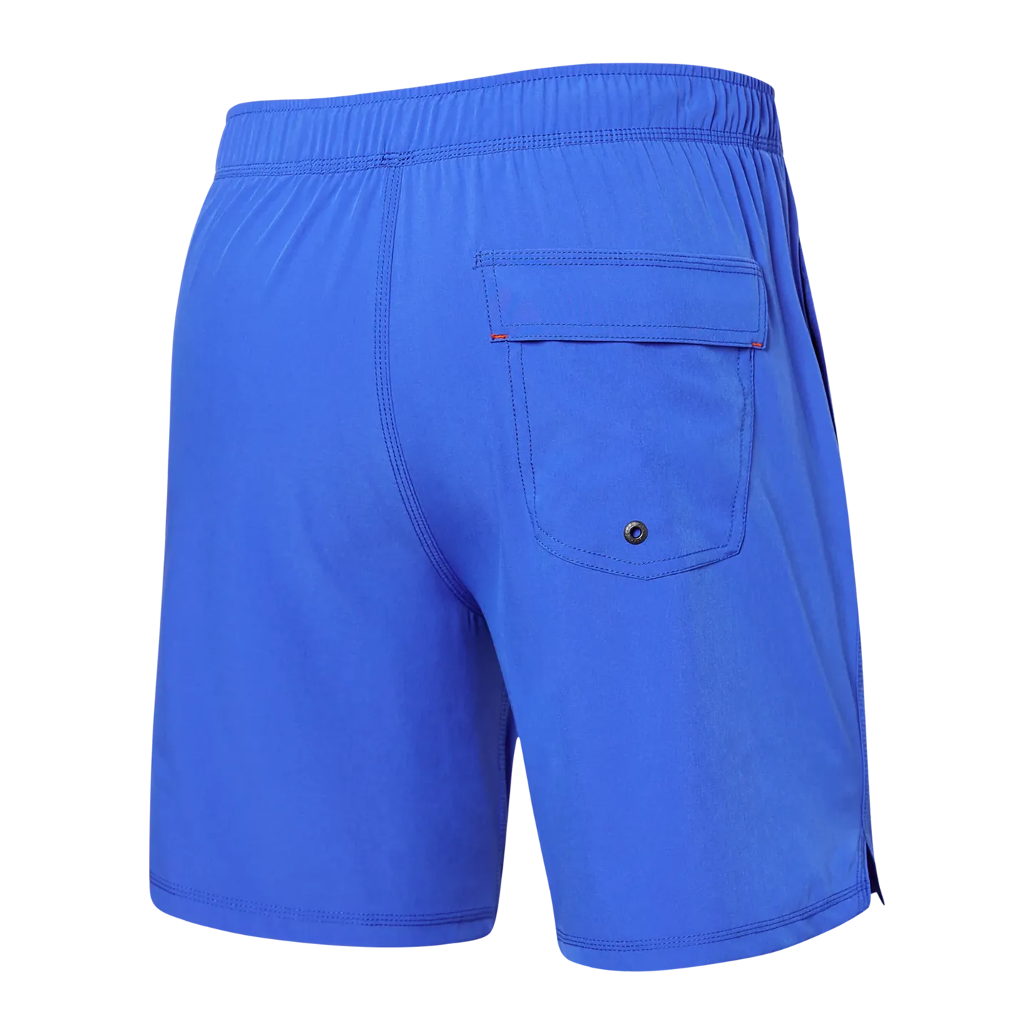 Saxx Mens Oh Buoy Stretch Volley 7" Swim Short - Sport Blue