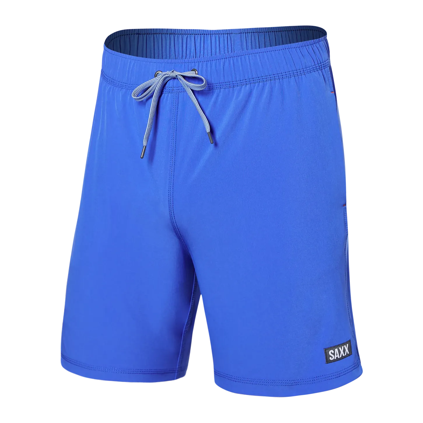 Saxx Mens Oh Buoy Stretch Volley 7" Swim Short - Sport Blue