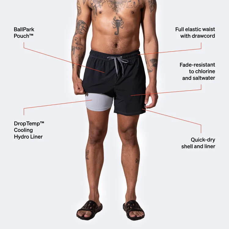 Saxx Oh Buoy 2 in 1 Volley 5inch shorts