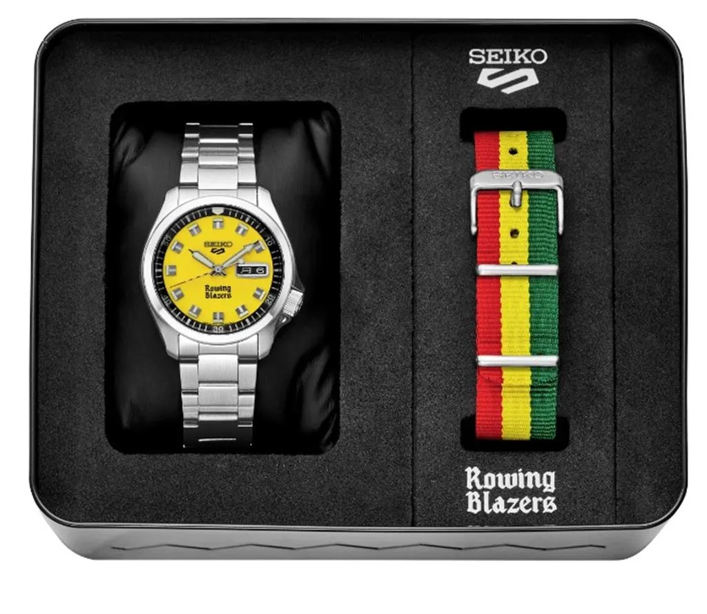 Seiko 5 Sports Rowing Blazers Collaboration Limited Edition